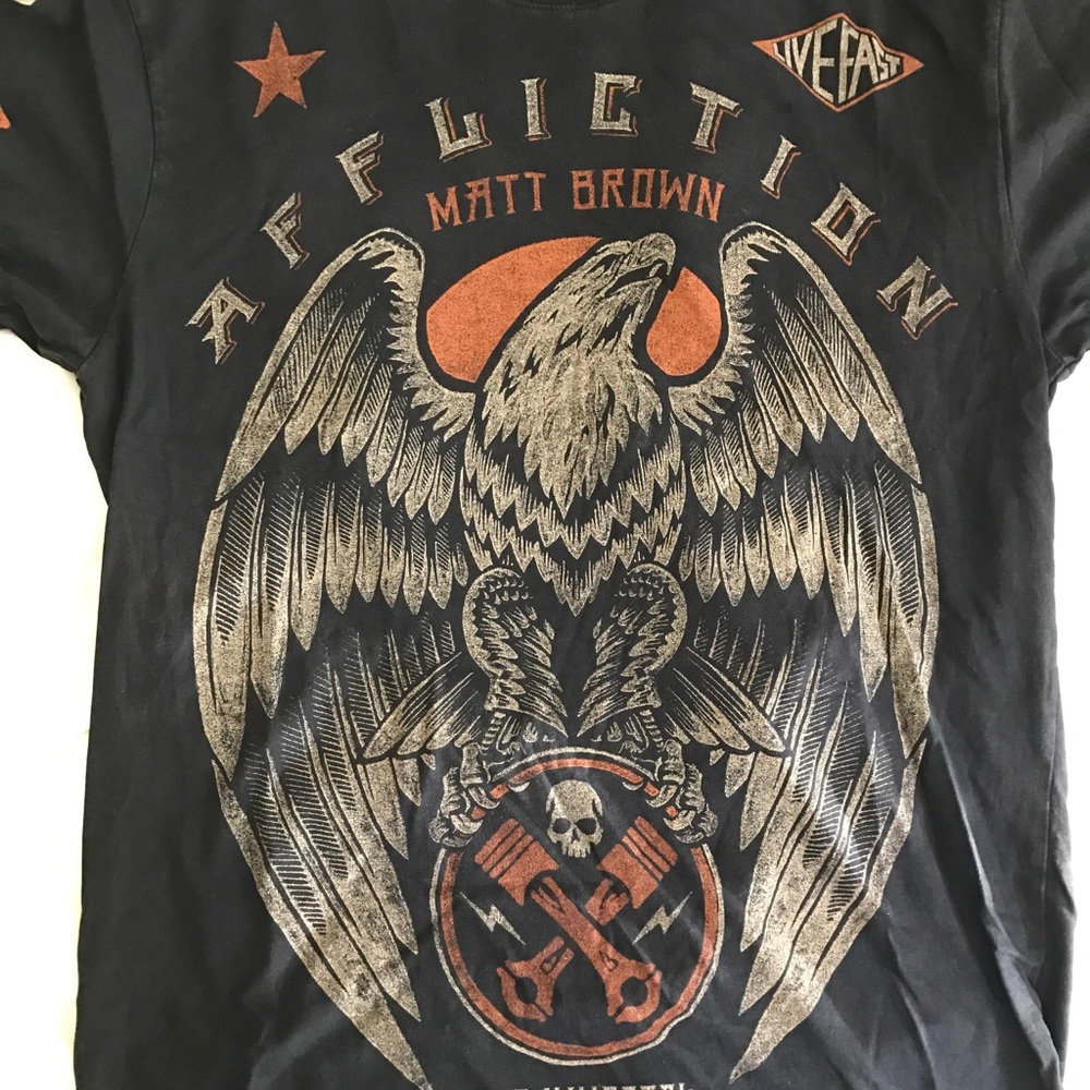 Affliction tshirt Matt Brown
